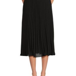 Tahari Accordion Pleat Midi Skirt